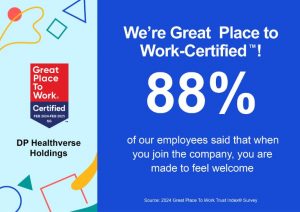 DP Healthverse Holdings Earns Great Place to Work Certification™